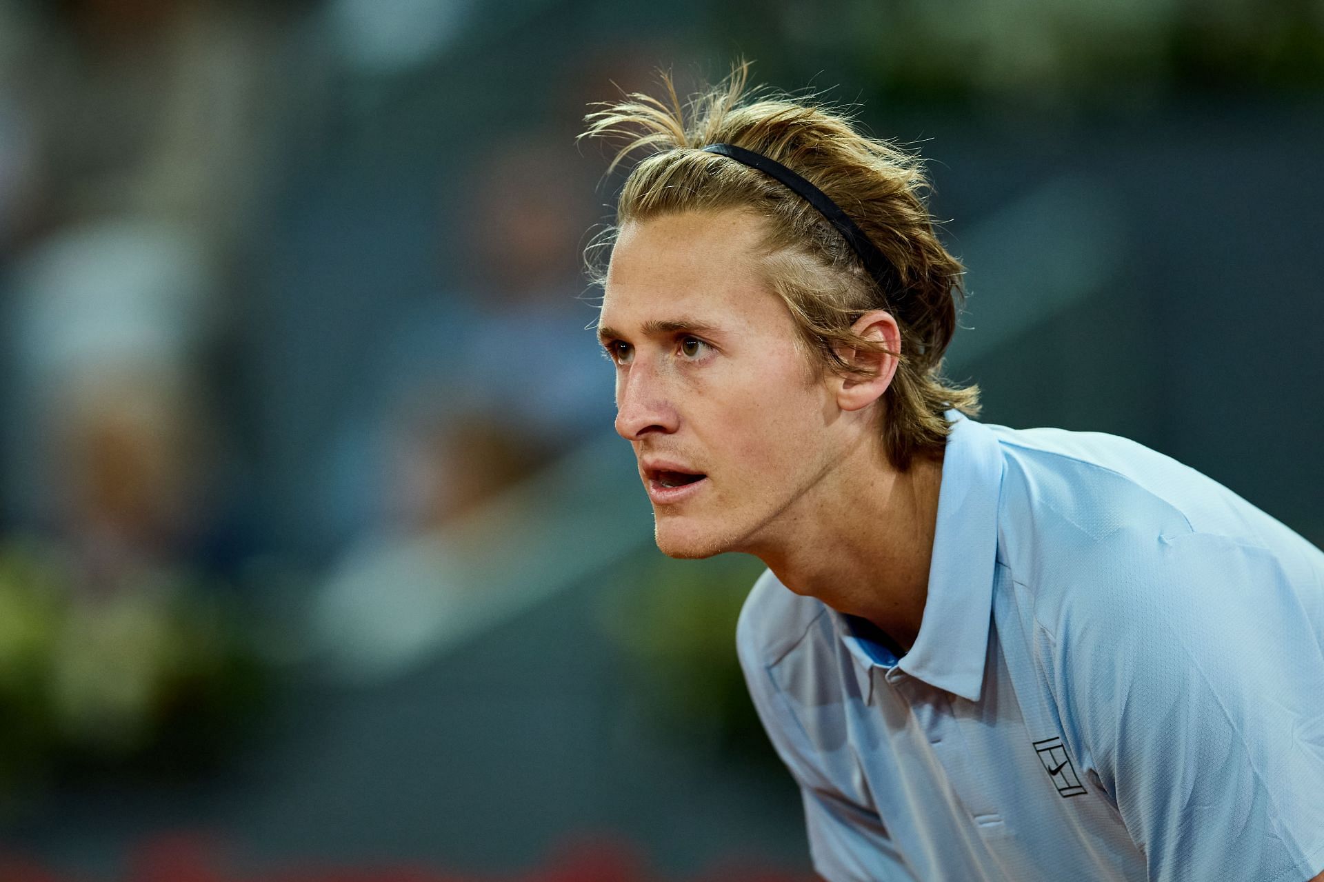 Korda in action at the 2025 Madrid Open - Source: Getty